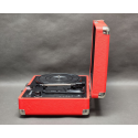 Gramofon PRIXTON VC400 walizka, Bluetooth, Radio, USB, MicroSD, Czerwony