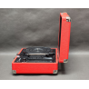 Gramofon PRIXTON VC400 walizka, Bluetooth, Radio, USB, MicroSD, Czerwony
