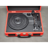 Gramofon PRIXTON VC400 walizka, Bluetooth, Radio, USB, MicroSD, Czerwony
