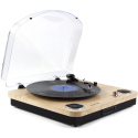 Gramofon PRIXTON Marconi, Bluetooth, USB, Radio, pokrywa - ryski