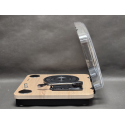 Gramofon PRIXTON Marconi, Bluetooth, USB, Radio, pokrywa - ryski