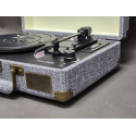 Gramofon PRIXTON VC400 walizka, Bluetooth, Radio, USB, MicroSD, Szary