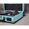 Gramofon PRIXTON VC400 walizka, Bluetooth, Radio, USB, MicroSD, Niebieski
