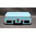 Gramofon PRIXTON VC400 walizka, Bluetooth, Radio, USB, MicroSD, Niebieski