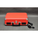 Gramofon PRIXTON VC400 walizka, Bluetooth, Radio, USB, MicroSD, Czerwony