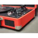 Gramofon PRIXTON VC400 walizka, Bluetooth, Radio, USB, MicroSD, Czerwony