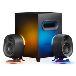 Głośniki SteelSeries Arena 7 2.1 RGB Subwoofer 100dB USB AUX BT PS5 PC