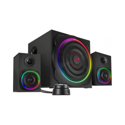 Głośniki Speedlink Gravity Carbon RGB 2.1 60W Bluetooth Subwoofer Pilot