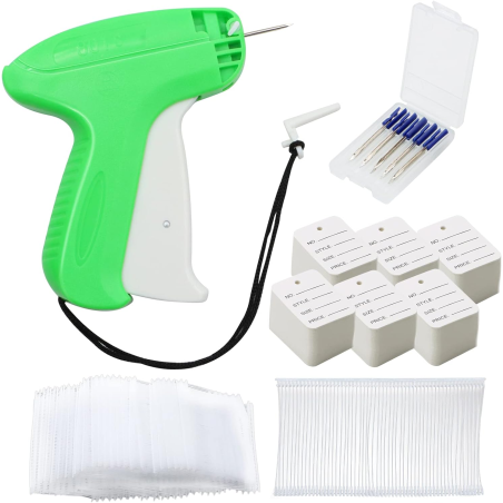 Zestaw Metkownica igłowa - pistolet do etykiet metek, ości, igły